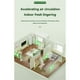 thumbnail image 2 of Ventilador de Diseño de Triple Turbina, Carga USB, Ventilador de Escritorio de Viento Fuerte, Ventilador para Dormitorio Doméstico, Funcionamiento Silencioso, y Verde, 2 of 5