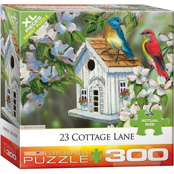 23 Cottage Lane by Janene Grende 300-Piece Puzzle