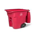 thumbnail image 2 of Toter B1916429 RMN64-00RED 2-Wheel Medical Waste Cart - 64 gal - Red, 2 of 7