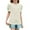 Beige, variant on Jalioing Girls Ruffle Short Sleeve Shirts Loose Crew Neck Summer Casual Tunic Blouses Kids Cute Tops 4-14 Years