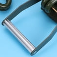 thumbnail image 3 of OULII 1 Set of Ratchet Straps for Securing Loads on Trucks Green Soft Polyester, 3 of 4