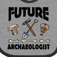 thumbnail image 4 of Inktastic Historian Future Archaeologist Boys or Girls Baby Bib, 4 of 4