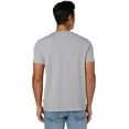 thumbnail image 6 of Nautica Mens Solid Crew Neck Short-Sleeve Pocket T-Shirt X-Large Tall Grey Heather, 6 of 8