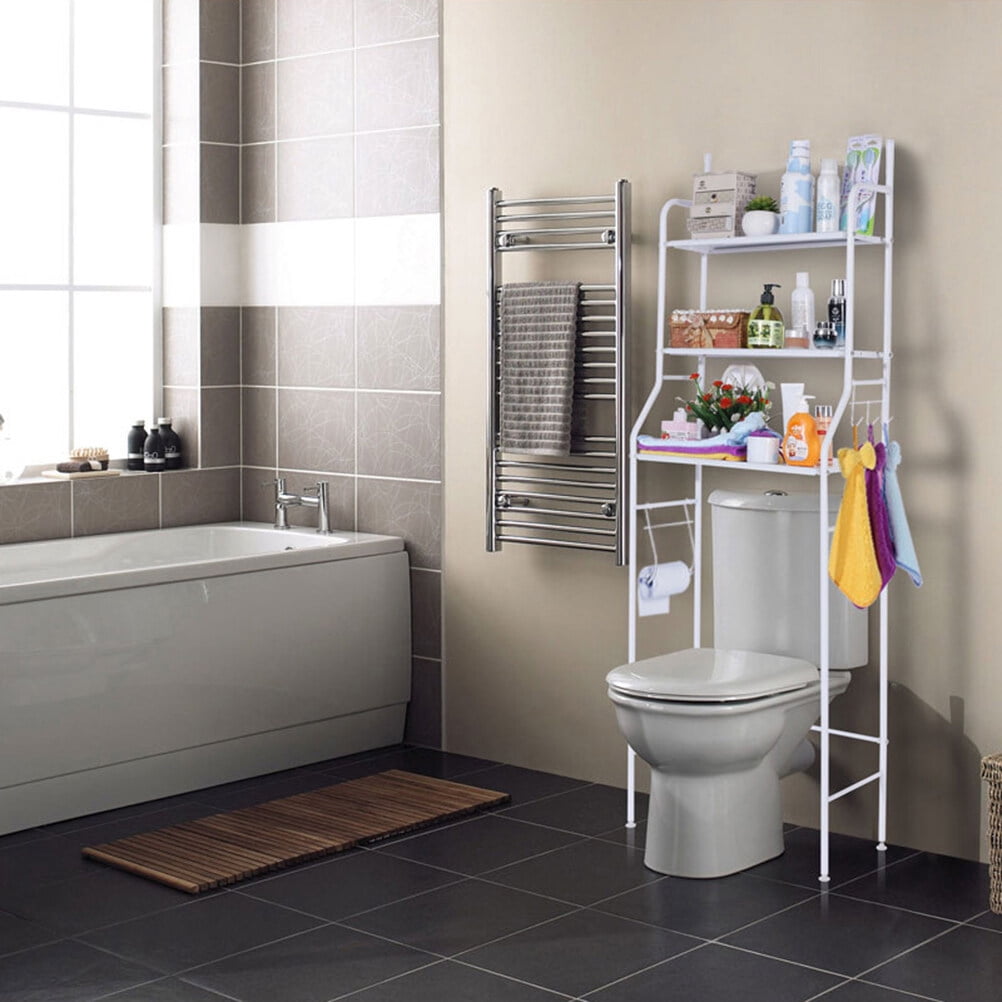 DECORNIJIA Bathroom Organizers White Kitchen Organizer 1Pack 62.2x19.7x10.2in