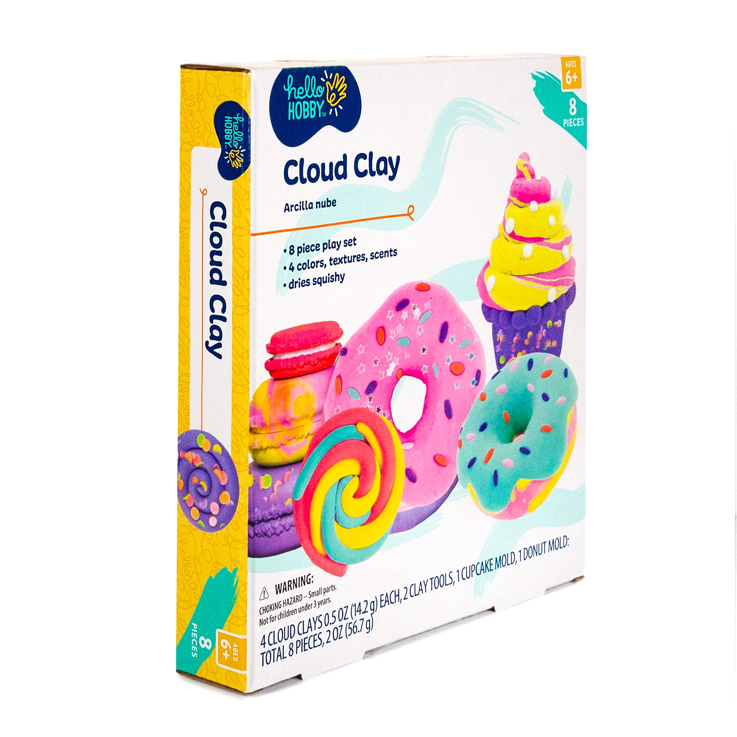 (3 pack) Hello Hobby Cloud Clay