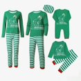 thumbnail image 4 of Pijamas familiares a juego de Navidad, divertido muñeco de nieve lindo, cómo copos de nieve hechos, conjunto de pijamas rojos, 4 of 4