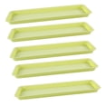 thumbnail image 3 of Paquete de 5 platillos para macetas, bandejas para jardineras y bandejas de goteo para jardín. Verde, 3 of 8