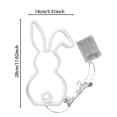 thumbnail image 4 of SUTENGDA 2pcs Easter Window Lights Easter Eggs Bunny Lights Decorations Battery Operated Easter Lights with Suction Cup Easter Decorations for Home Indoor Easter Party Decor, 4 of 5