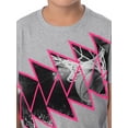 thumbnail image 5 of Athletic Works Boys Active Short Sleeve Graphic T-Shirt, Sizes 4-18 & Husky, 5 of 7
