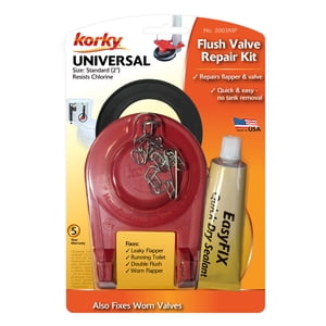 Korky 2-Inch EasyFix Flush Valve Repair Kit