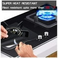 thumbnail image 6 of Stove Burner Cover Double Thick Reusable Non Stick Heat Resistant Gas Stove Protector Cuttable Stove Burner Lining for Kitchen, Ptfe Gas Range Liner, Easy-Wipe , 4Pc Gas Stove Cleaning Protective Pad, 6 of 7