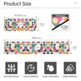 thumbnail image 3 of Yayeee Faucet Mat for Kitchen Sink 14.7" Diatomite Long Splash Guard Pad, Green Geometric, 2 Pack, 3 of 7