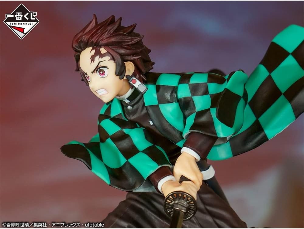 Ichibansho Figure - Demon Slayer: Kimetsu no Yaiba - Tanjiro Kamado (Tengen Uzui is Here), Bandai Spirits Collectible Statue