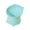 Light Blue, variant on Chanana Plastic Raised Cats Bowls 15 Degrees Elevated Cat Bowls, Anti Vomiting Tilted Raised Cat Food Bowl Whisker Friendly Pet Bowl Stand, Pet Feeders for Cats and Small Dogs