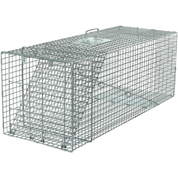 Woodstream Havahart Large Animal Trap - Professional Grade, 42 x 15 x 15 In. — Residential Use, Standard Application