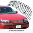 thumbnail image 3 of APS Compatible with Chevy Impala 2000-2005 Main Upper Billet Front Grill Grille Insert C65741A, 3 of 7