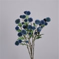 thumbnail image 7 of Artificial Allium Ball Flowers Bouquet Faux Floral Arrangement Tall Pom Pom Fake Greenery Stems for Home Tabletop Vase Decor, 7 of 7