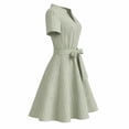 thumbnail image 4 of Vestido George para Mujer, Manga Corta Sage Talla M, 4 of 4