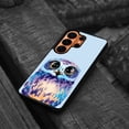 thumbnail image 4 of WIRESTER Shockproof Soft Rubber Cover Case for Samsung Galaxy S26 Ultra 6.9" 2026, Blue Owl On Light Blue Background, 4 of 5