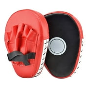Visland 1 paire de gants de boxe Focus Punching Pad Hand Target Training Fight Gants en similicuir