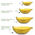 thumbnail image 2 of PET GROW Cute Banana Cat Bed House, Pet Bed Soft Cat Cuddle Bed, Lovely Pet Supplies for Cats Kittens Bed, Yellow, 2 of 5