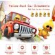 thumbnail image 2 of Lindo pato amarillo de juguete KATEA, adornos para coche, geniales decoraciones para salpicadero de coche, muñeco que mueve la cabeza, 2 of 5