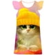 thumbnail image 2 of Vestido de gato para niñas pequeñas, Vestidos de verano para fiesta de boda, Vestidos infantiles para niñas, faldas informales de dibujos animados de animales para niños, disfraces 7T Gao Jinjia LED, 2 of 2