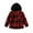 Red Paild, variant on XBASW Toddler Kids Boys Girls Plaid Shirt Hooded Cardigan Jacket Baby Button Spring Fall Long Sleeve Blouses Tops 1-6 Years