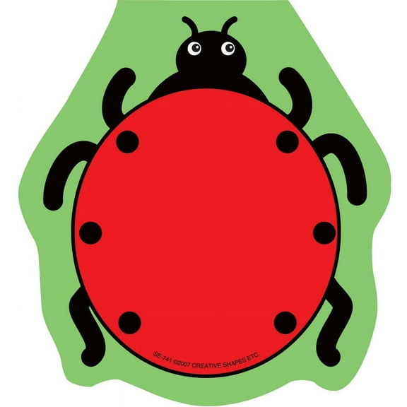 SHAPES ETC. Mini Notepad - Ladybug