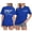 Blue, variant on Graphic Tees for Women T-Shirts Casual Short Sleeve Round Neck Tee with Printed Design for Everyday Wear ( Women's T-Shirts) Red XL