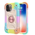 thumbnail image 1 of Funda de teléfono a prueba de golpes Compatible con armadura, cubierta de anillo ajustable militar resistente para iPhone 13, 12, 11 Pro Max, XS, XR Max, 14Pro MAX Fivean unisex, 1 of 2