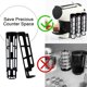 thumbnail image 5 of SUNGRACE K Cup Soporte para cápsulas de café para Keurig K-cup Coffee Organizador de almacenamiento de montaje lateral perfecto para mostradores pequeños (negro, paquete de 2 para tazas de 10 K), 5 of 5