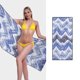 thumbnail image 1 of Wmhnj Toalla de playa de microfibra de secado rpido y sin arena, de 140 x 75 cm, compacta y ligera, ideal para camping, gimnasio, yoga, piscina y deportes., 1 of 9