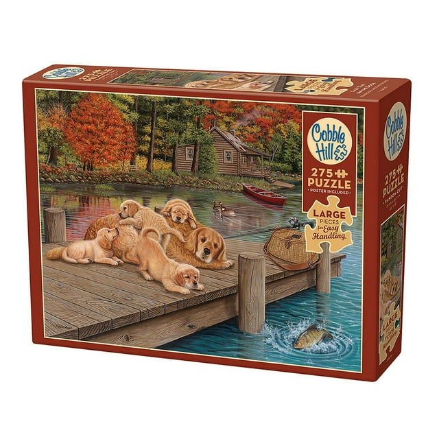 Cobble Hill - Journée de Repos sur le Quai (Casse-Tête de 1000 Pcs)