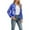Blue-2, variant on Jacket for Women Fall Sequin Stripe Bomber Sparkly Festival Party Long Sleeve Zipper Fall Winter Clothes