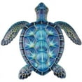 thumbnail image 2 of Sea Turtle Wall Decor under $5! Xqxayjr Metal Sea Turtle Wall Decor, Wall Art for Home, Blue Turtle Wall Hanging for Bedroom Living Room, Marine Animal Wall Decoration, 2 of 9