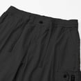 thumbnail image 6 of Ceisia Men Multi Pocket Zip Detail Drawstring Waist Casual Cotton Cargo Shorts Gray XXL Gift, 6 of 7