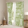 thumbnail image 3 of Castle Fairy Female Men Women Bohemian Tribal Hippie Curtains Pack of 2 (42x84 Each),Abstract Geometric Plaid Stripes Curtains Blackout,Exotic Style Bedroom Curtains,Breathable Home Decor, 3 of 6