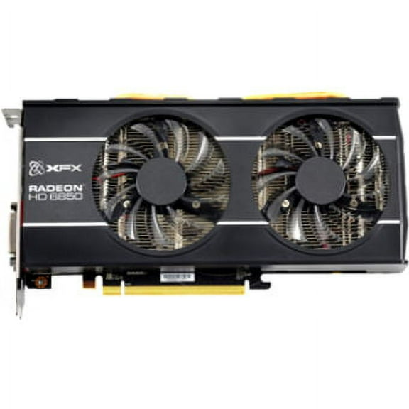 XFX RADEON HD 6850 - Graphics card - Radeon HD 6850 - 1 GB GDDR5 - PCIe 2.1 x16 - 2 x DVI, HDMI, DisplayPort