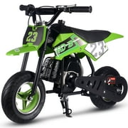 MotoTec DB-02 Gasoline 50cc Dirt Bike for 13+ Years Old - Green