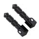 thumbnail image 4 of Pega De Pie De Motocicleta, Clavijas Del Pie De Aluminio 2 Piezas Pedales De Aluminio Para Motocicleta Pegs De Pie De Motocicleta Eléctrica 8 Mm Varilla De Soporte Plegable De 90, 4 of 7