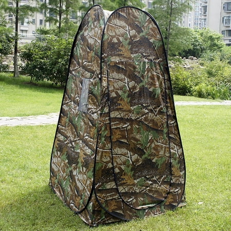 Portable Changing Tent Changing Tent Hunting Privacy Shelter Portable Toilet Shower Changing Room Camouflage Blind ()