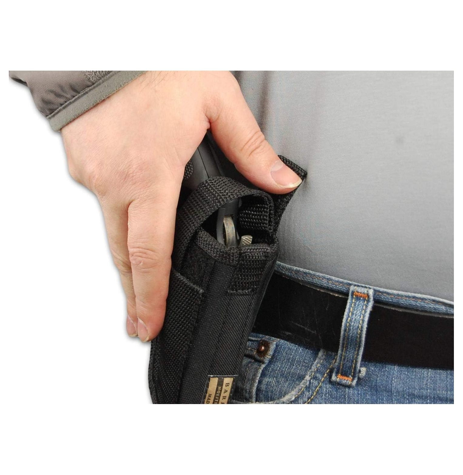 New OWB Holster + Speed-Loader Pouch for 2", Snub-Nose .38 .357 Revolvers