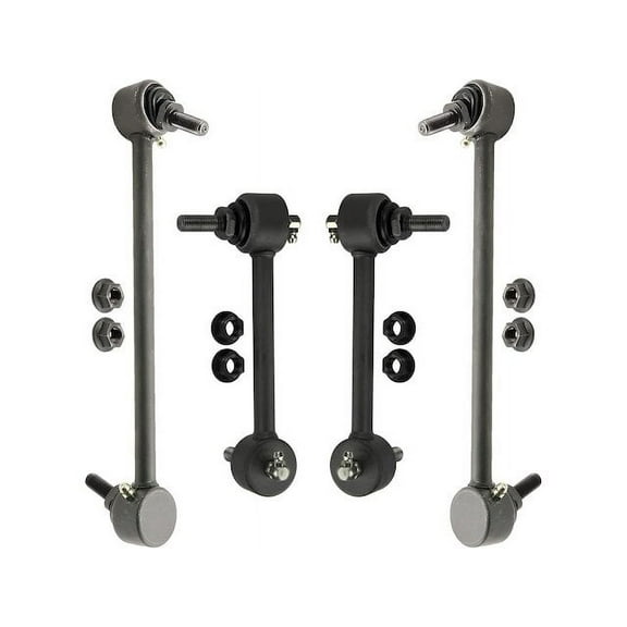 Front and Rear Sway Bar Link Kit - Compatible with 2014 - 2018 Jeep Cherokee 2015 2016 2017