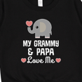 thumbnail image 3 of Inktastic Grammy and Papa Love Me Grandchild Toddler Sweatshirt, 3 of 4