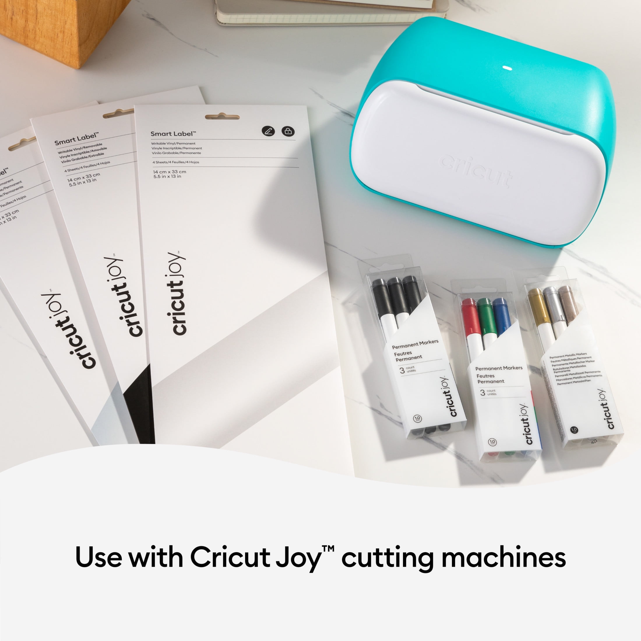 Cricut Joy Smart Label Writable Vinyl - Permanent, 5.5" x 13"