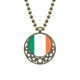 thumbnail image 1 of Ireland national flag Europa país Colgante Estrella Collar Luna Cadena Joyas Unbranded M, 1 of 3