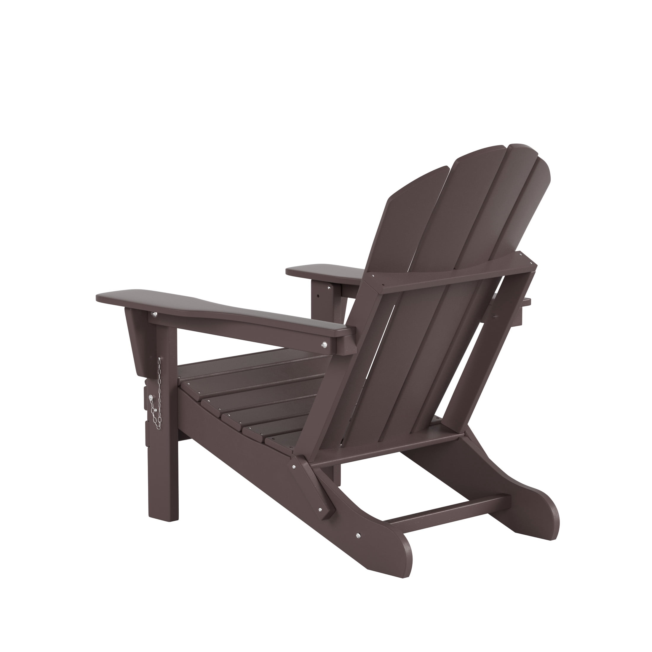 Paradise Outdoor Folding Poly Adirondack Chair (Set of 4)