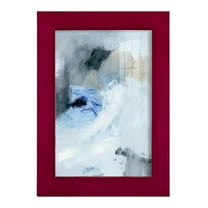 Welle I - Framed Print w/glass - Cherry Red