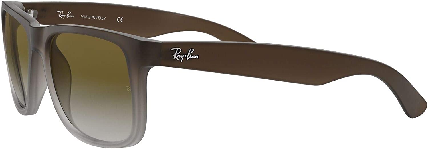 Ray-Ban Justin Nylon Frame Green Gradient Lens Unisex Sunglasses RB4165 - image 2 of 7